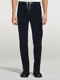 Cotton And Modal Jogger Pants