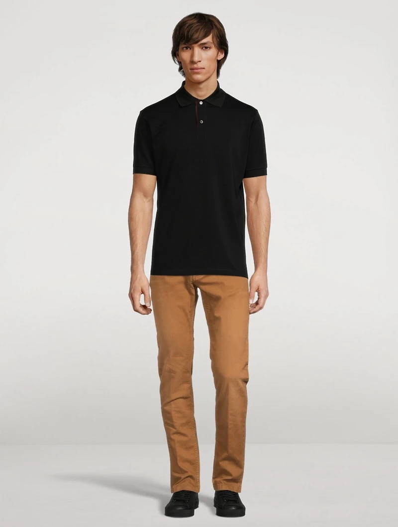 Cotton Stretch Slim-Fit Jeans