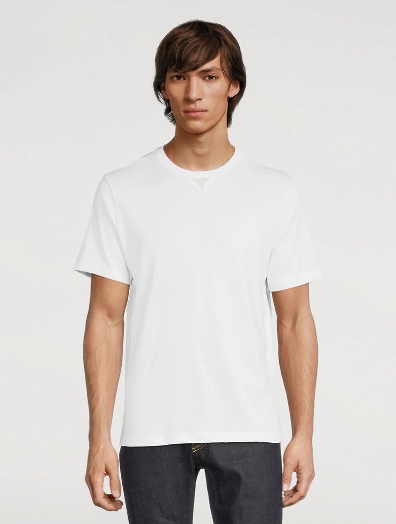 Cotton Crewneck T-Shirt