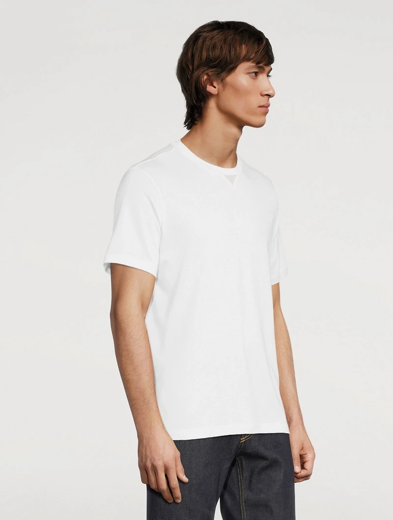Cotton Crewneck T-Shirt