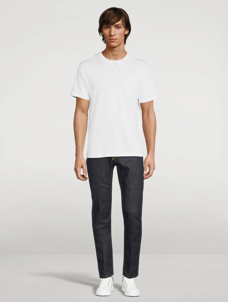 Cotton Crewneck T-Shirt