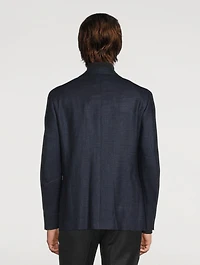 Wool Silk And Cashmere Jacket