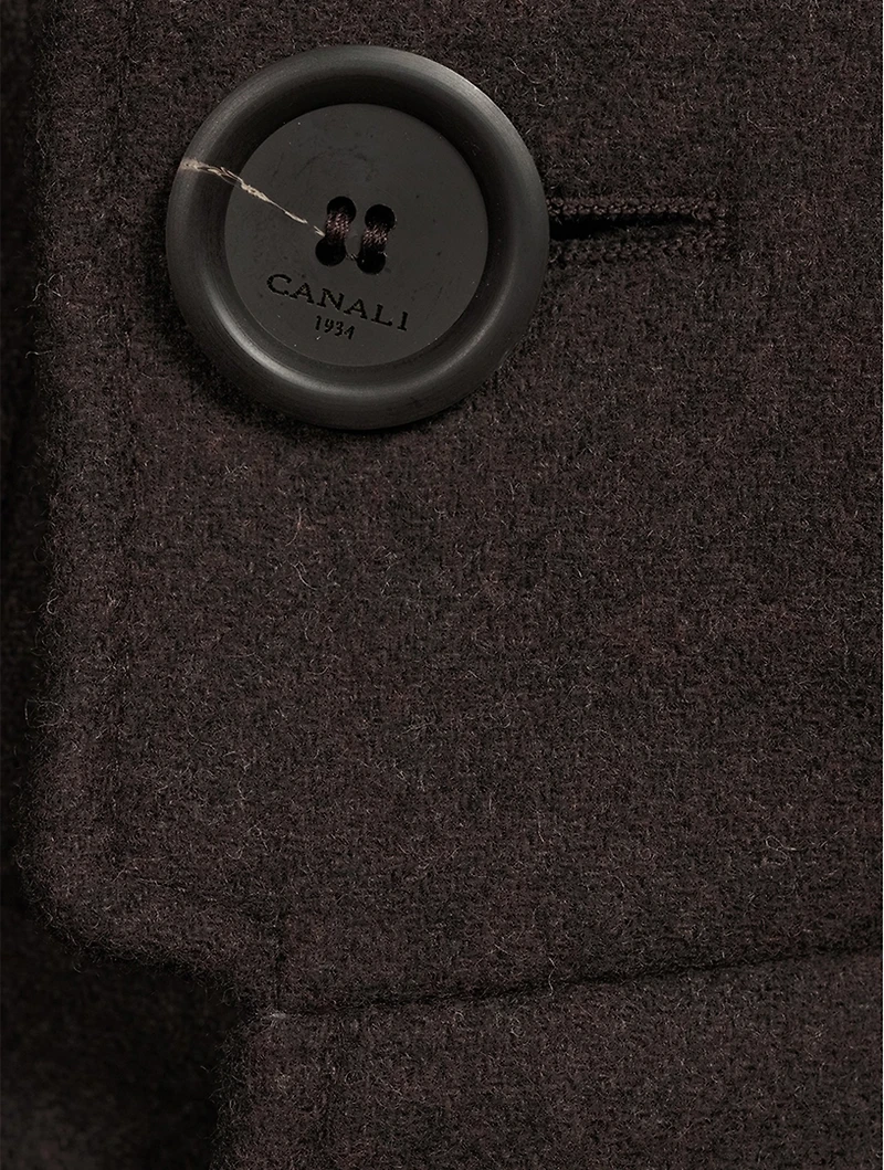 Wool Hooded Overcoat