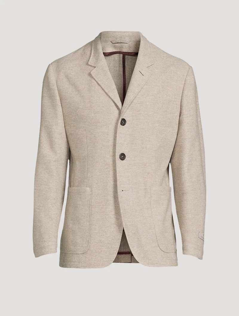 Wool And Cashmere Jacket