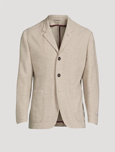 Wool And Cashmere Jacket
