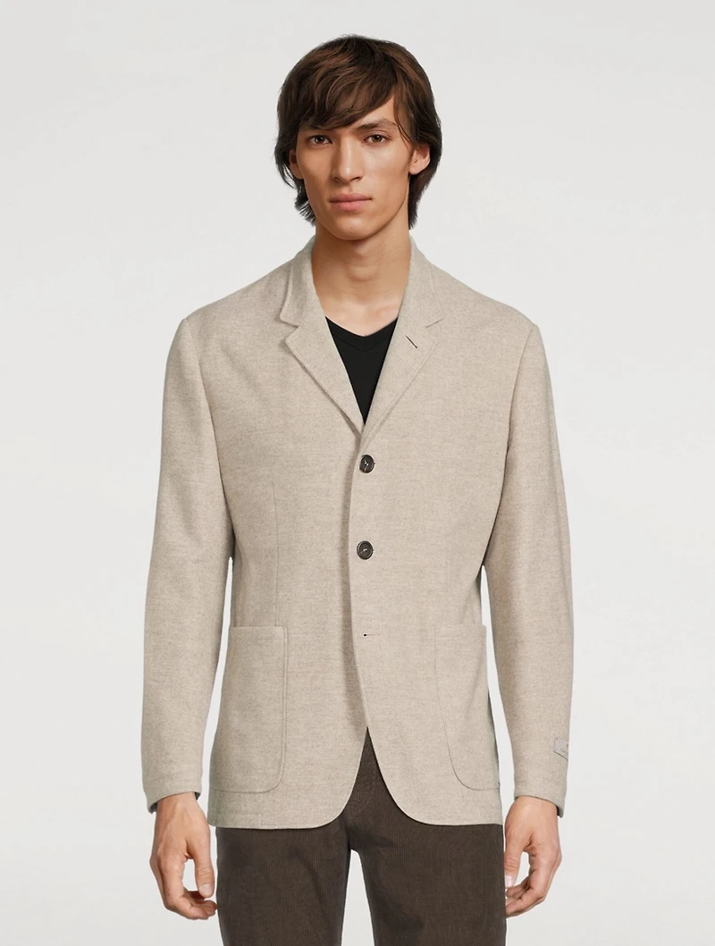 Wool And Cashmere Jacket