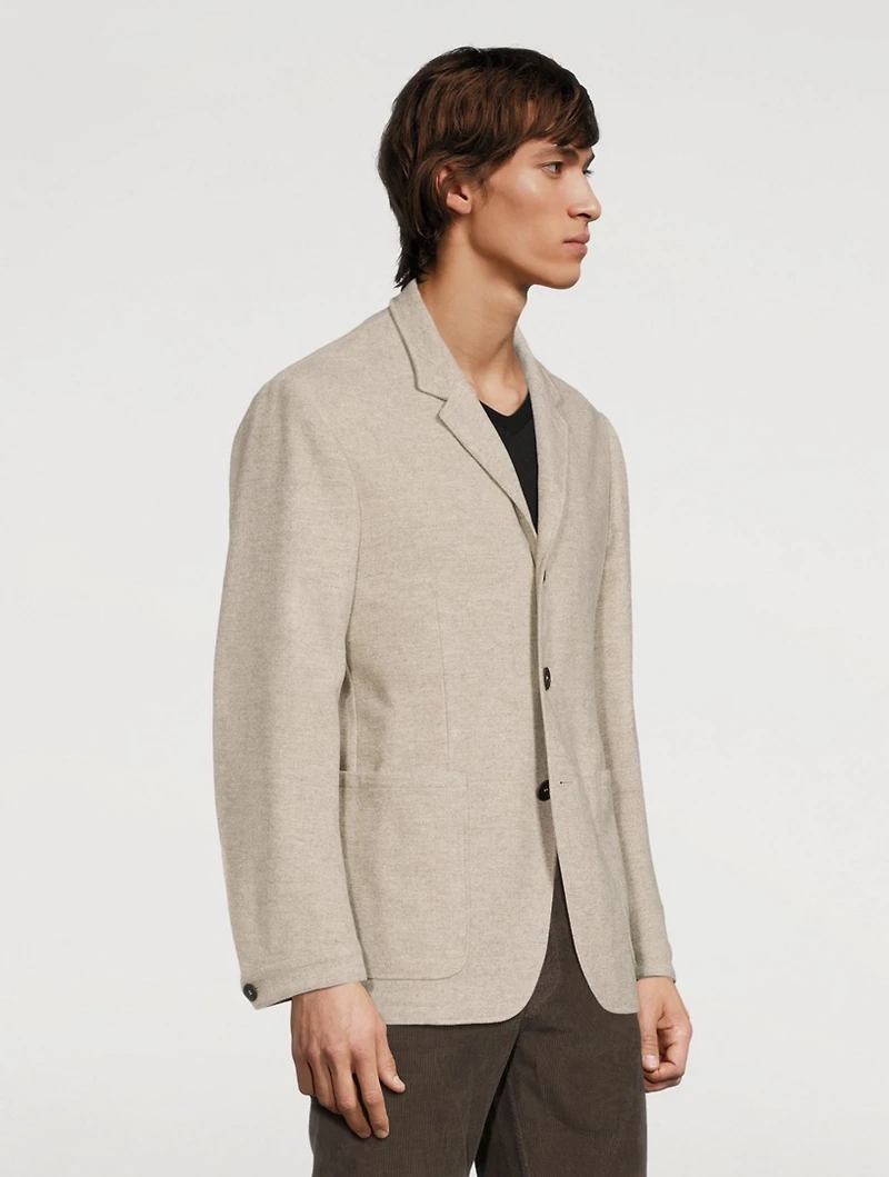 Wool And Cashmere Jacket