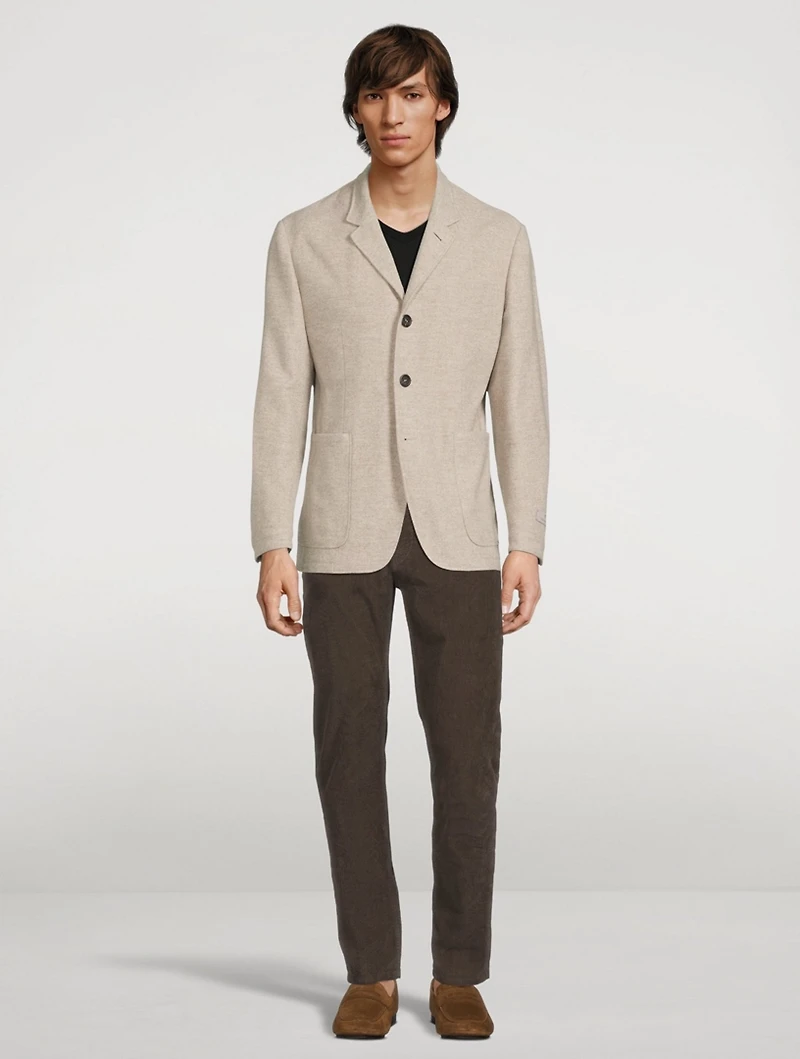 Wool And Cashmere Jacket