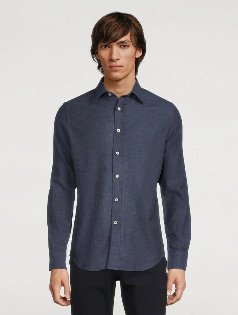 Cotton Chambray Shirt