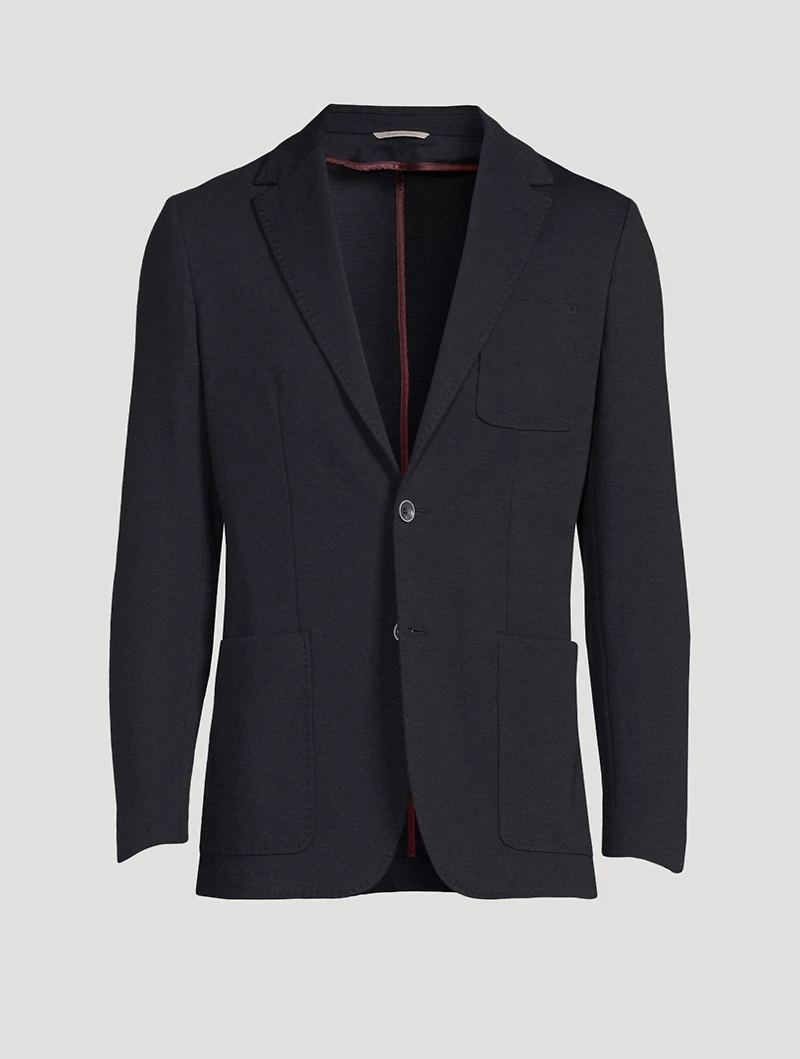 Cotton Jersey Jacket