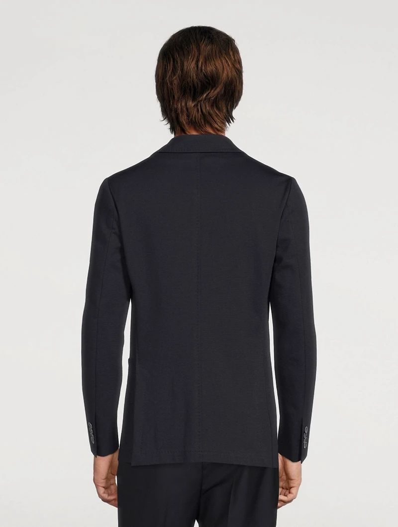 Cotton Jersey Jacket