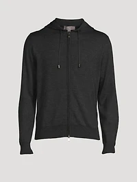 Wool Zip Hoodie