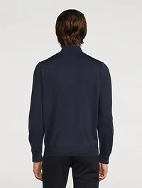Wool Half-Zip Sweater