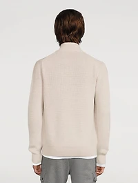 Wool Zip Sweater