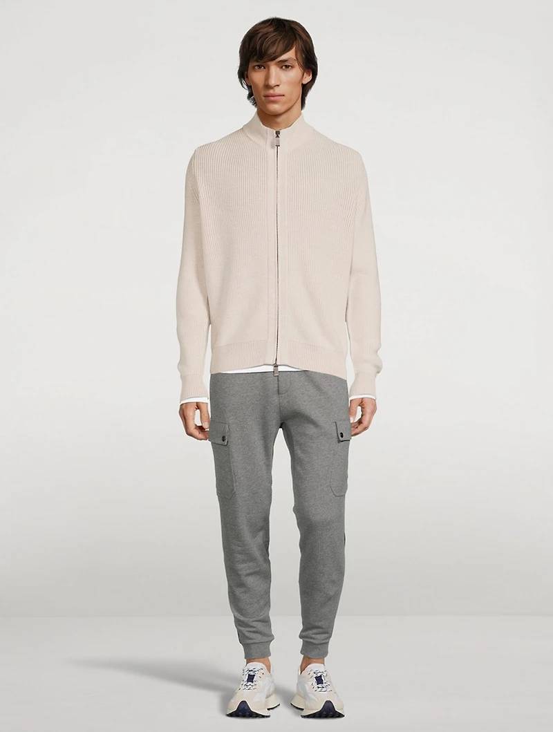 Wool Zip Sweater