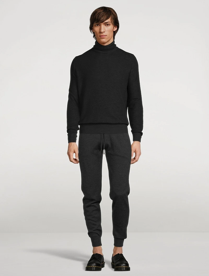 Wool Turtleneck Sweater