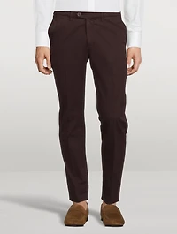 Cotton Stretch Pants