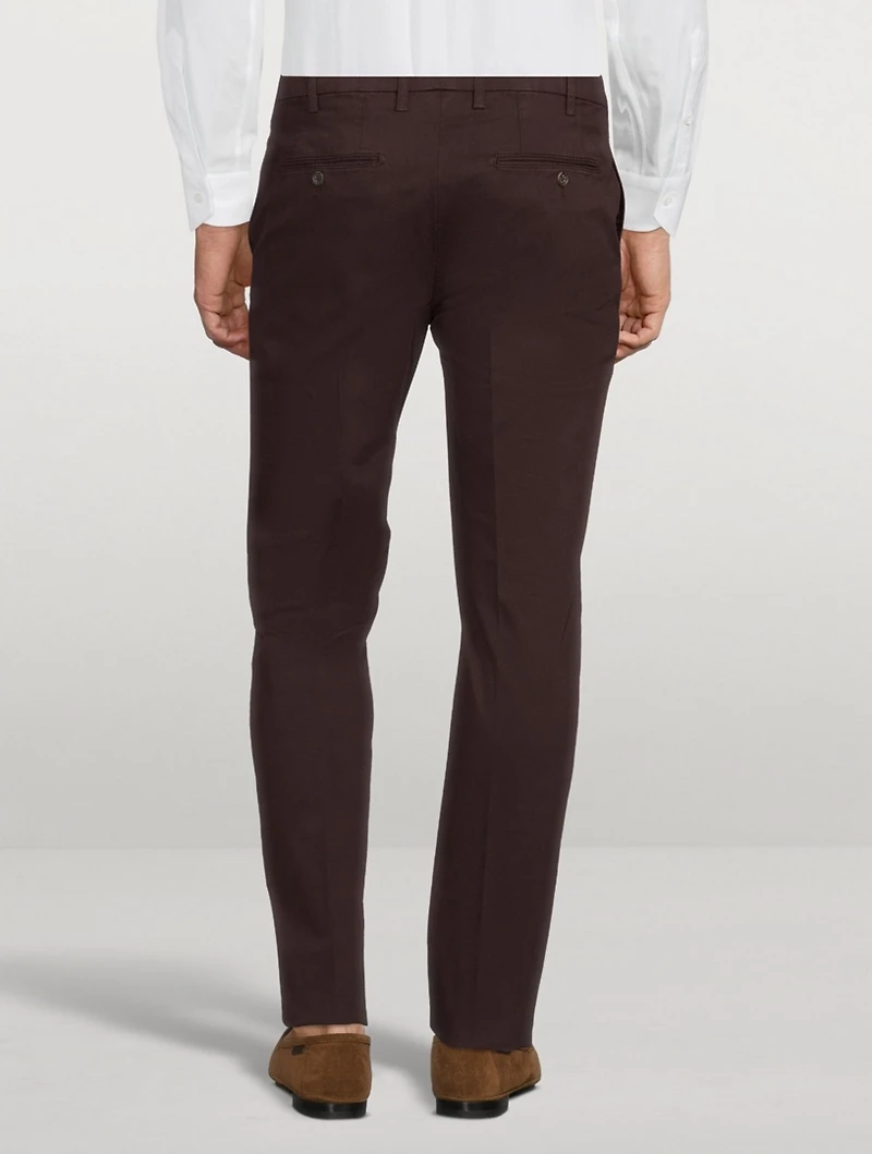 Cotton Stretch Pants