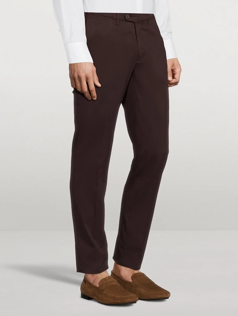 Cotton Stretch Pants
