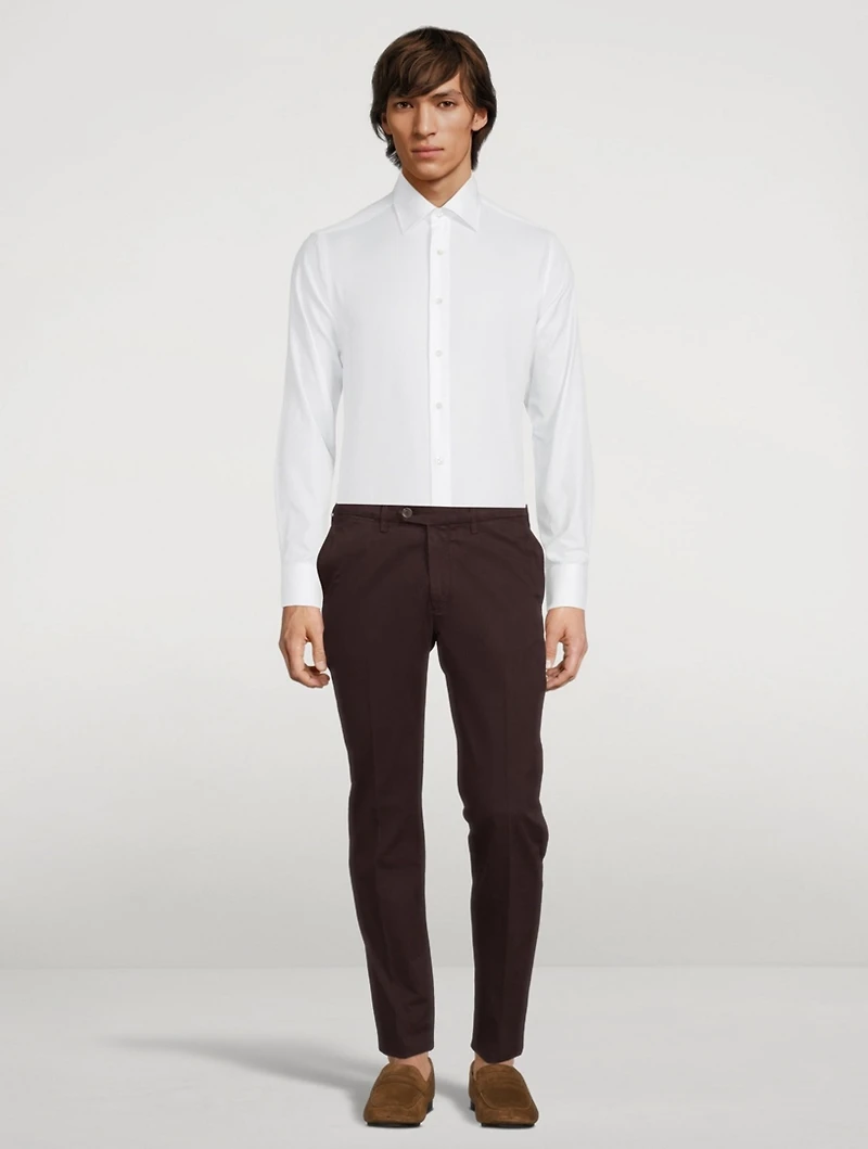 Cotton Stretch Pants