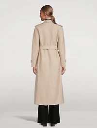 Wool Long Trench Coat
