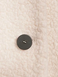 Boucle Funnel-Collar Coat