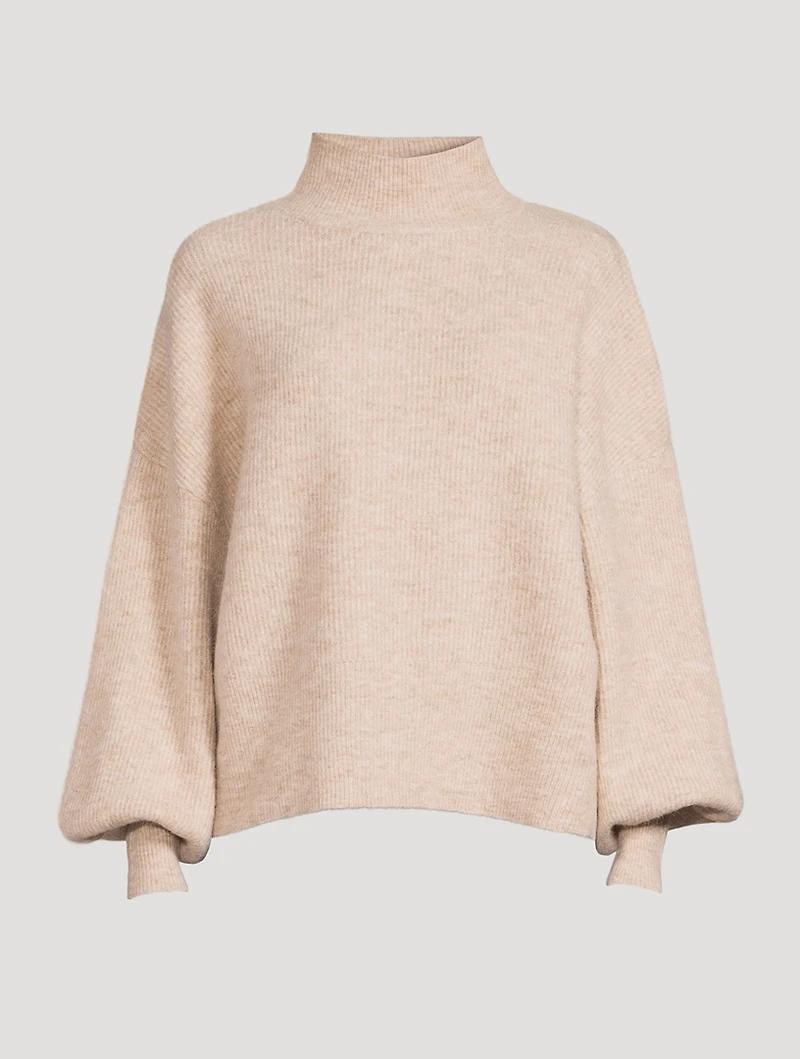 Blakely Wool And Alpaca Turtleneck Sweater