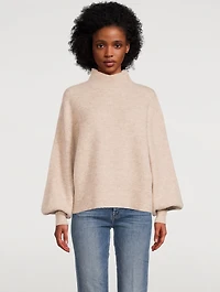 Blakely Wool And Alpaca Turtleneck Sweater