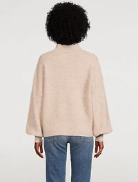 Blakely Wool And Alpaca Turtleneck Sweater