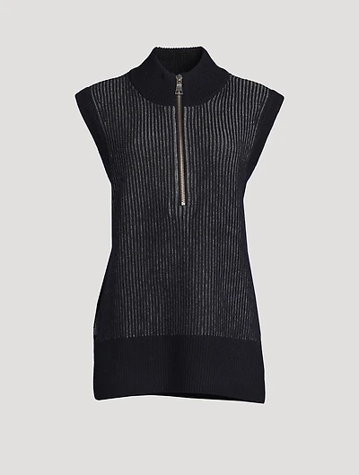 Delaney Merino Wool Vest