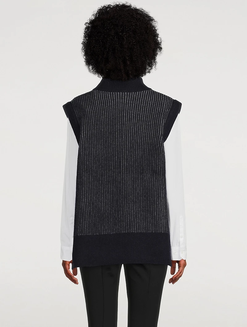 Delaney Merino Wool Vest