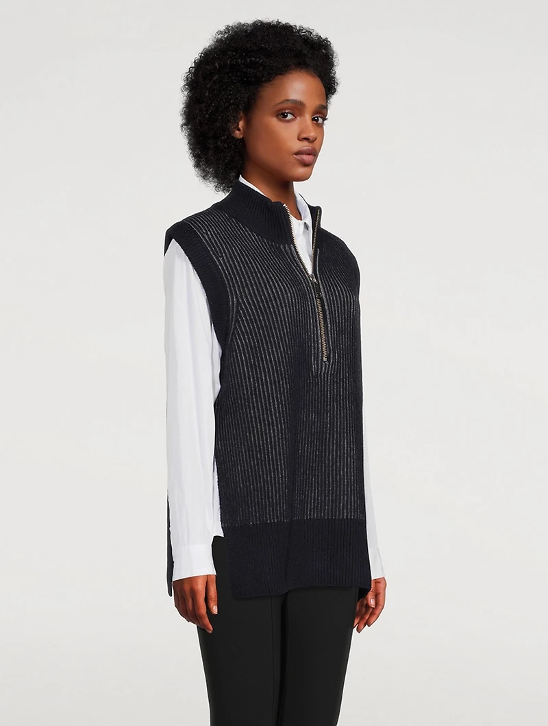 Delaney Merino Wool Vest