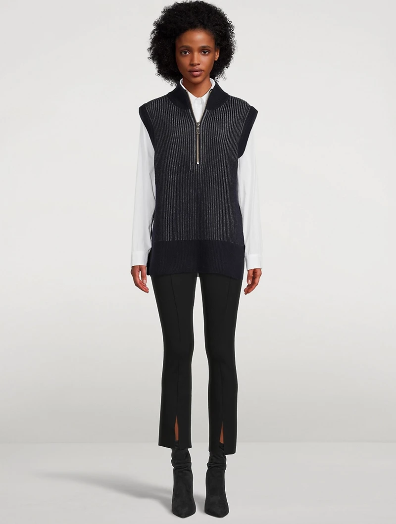 Delaney Merino Wool Vest