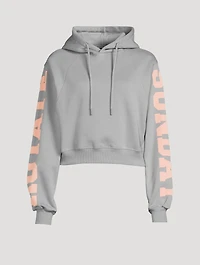 Viola Organic Cotton Cropped Hoodie