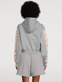 Viola Organic Cotton Cropped Hoodie