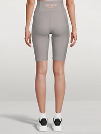 Kamelia Slim-Fit Biker Shorts