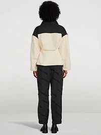 Sculpted Shoulder Fleece Jacket
