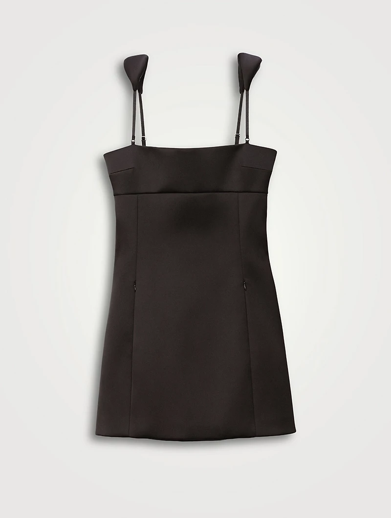 Sport Satin Mini Dress