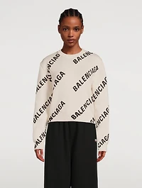 Sweater Logo Print