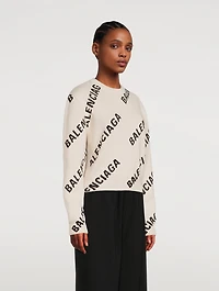 Sweater Logo Print