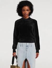 Faux Fur Sweater