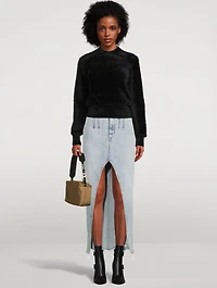 Faux Fur Sweater