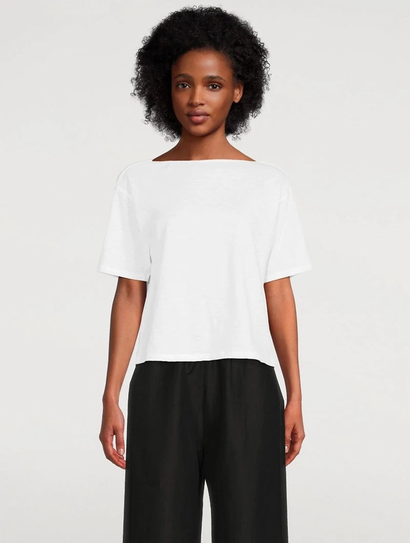 Organic Cotton Straight T-Shirt