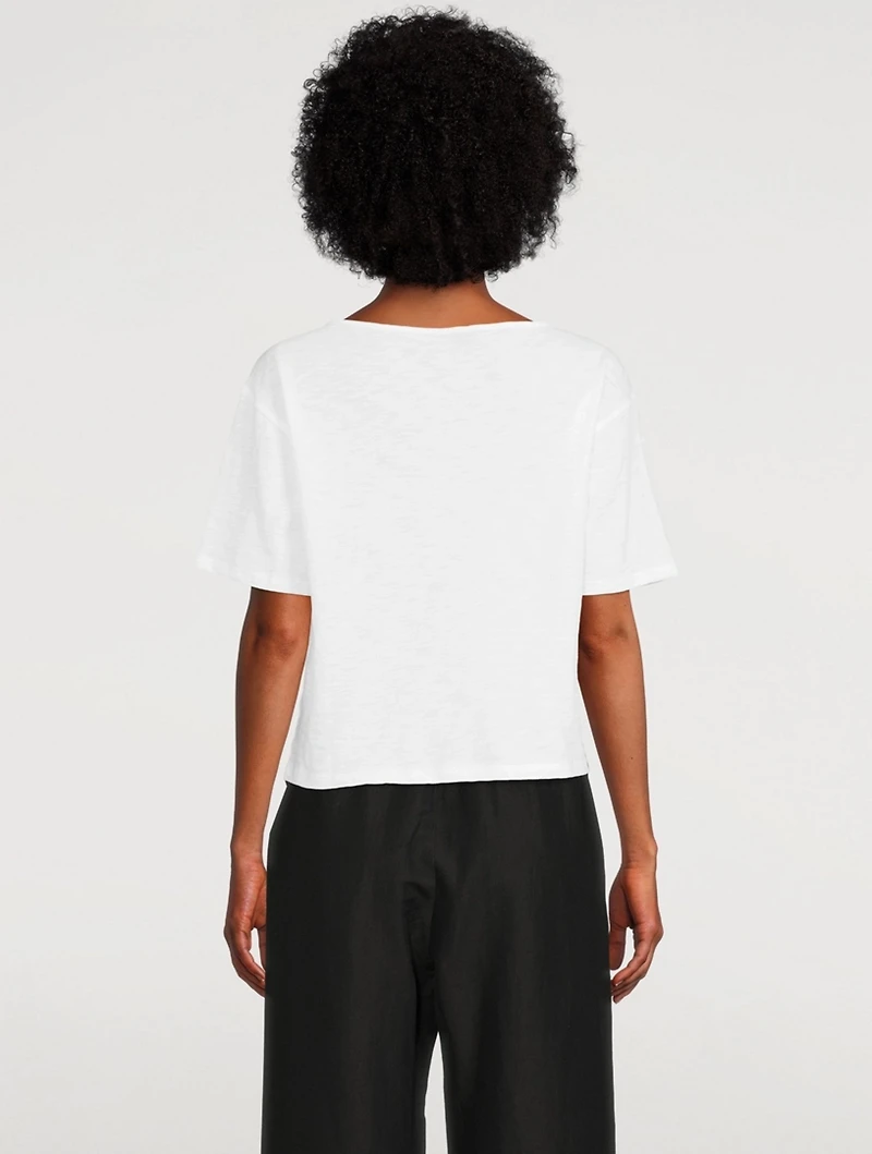 Organic Cotton Straight T-Shirt