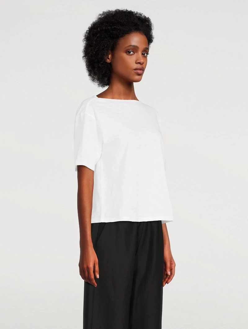 Organic Cotton Straight T-Shirt