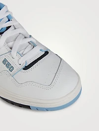 550 Mesh And Leather Sneakers