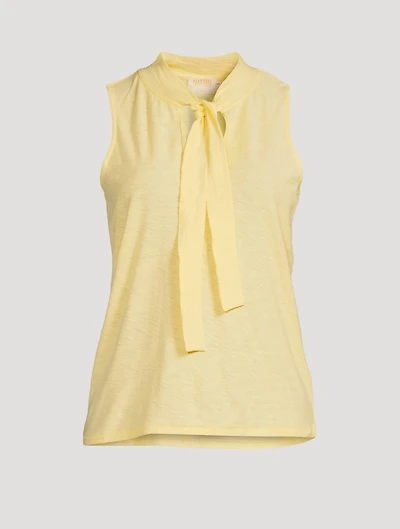 Lana Tie-Neck Tank Top