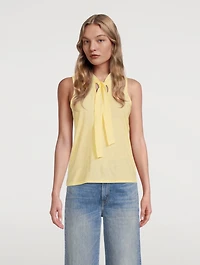 Lana Tie-Neck Tank Top