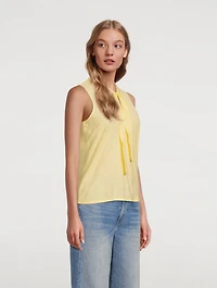 Lana Tie-Neck Tank Top