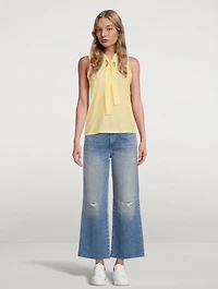 Lana Tie-Neck Tank Top